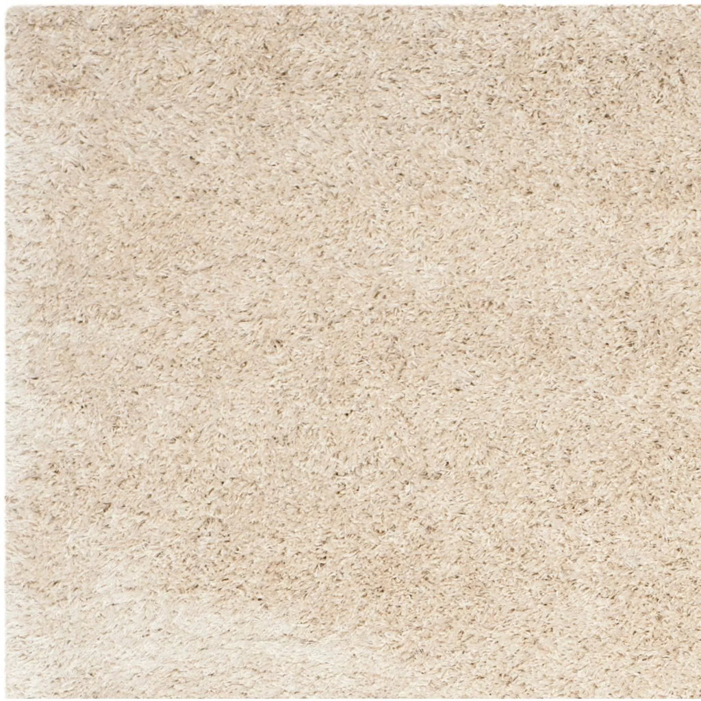 SAFAVIEH Charlotte Solid Plush Shag Area Rug, Ivory, 8' x 10'