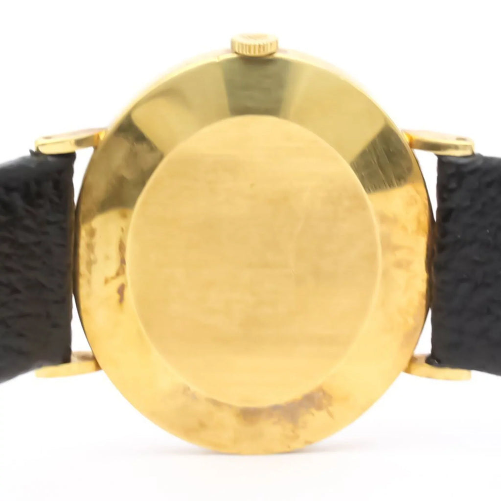 Pre-Owned ROLEX Cellini 18K Gold Leather Hand-Winding Mens Watch 4083 BF558282 (Good)