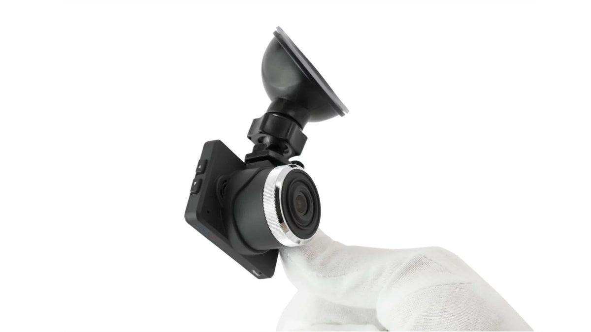 The Very Small Dash Cam for your car w/ Nightvision + HD + LCD + No Obstruction