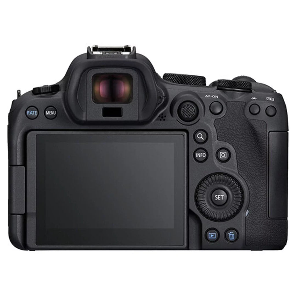 Canon EOS R6 Mark II Mirrorless Camera (Body) with 2 Pack SanDisk 32GB Memory Card + Case + ZeeTech Accessory Bundle