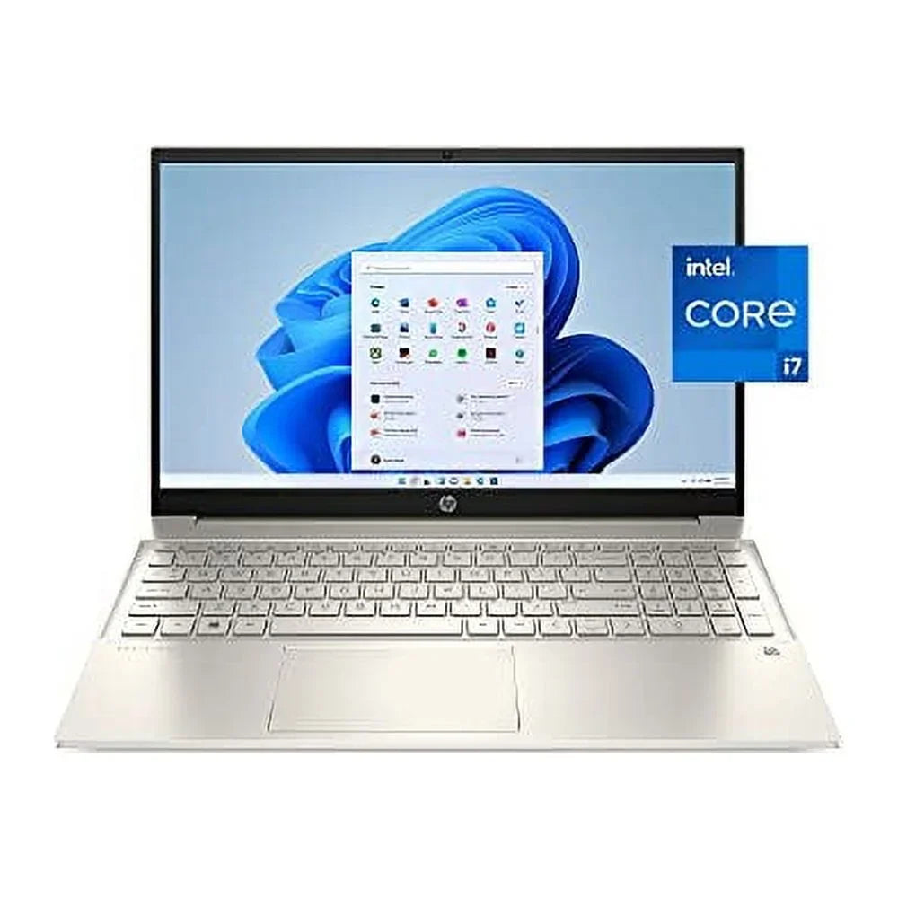 HP Pavilion 15-EG00 Computer 2021 New, 15.6" FHD IPS Touchscreen, Microprocessor i7-1165G7 4-Core, Iris Xe Graphics, 64GB DDR4, 2TB SSD, Backlit Keyboard, Wi-Fi 6, Card Reader, Win10 Pro, COU 32GB USB