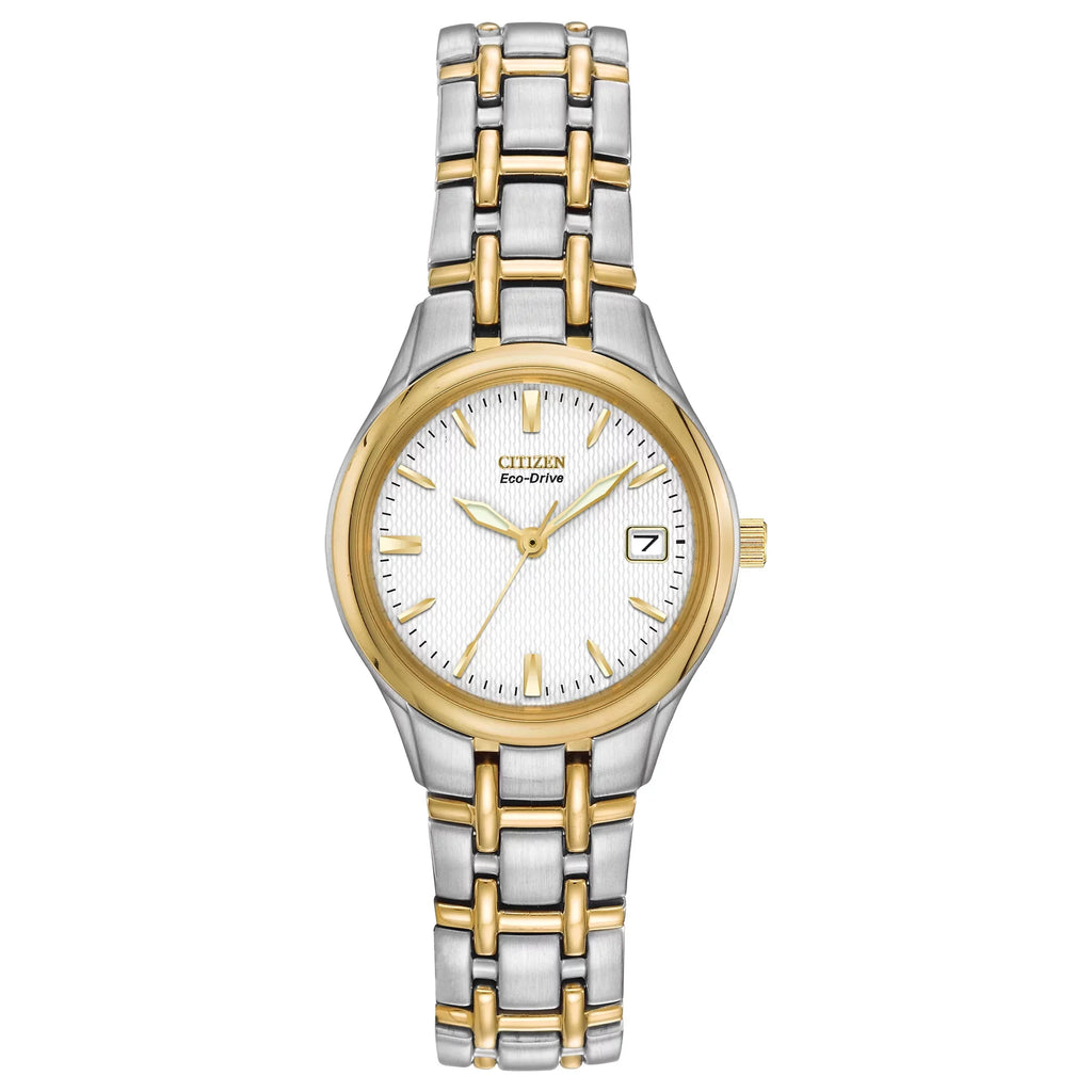 CITIZEN Women's EW1264-50A Gold Stainless-Steel Eco-Drive Sport Watch