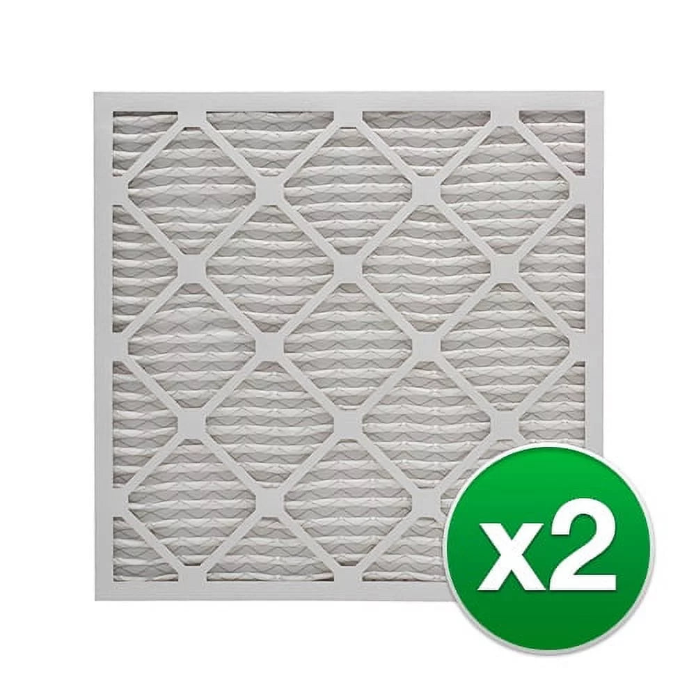 REP Pleated Air Filter For Honeywell CF100A1009 Furnace 16x25x4 MERV 8 (2 Pack)