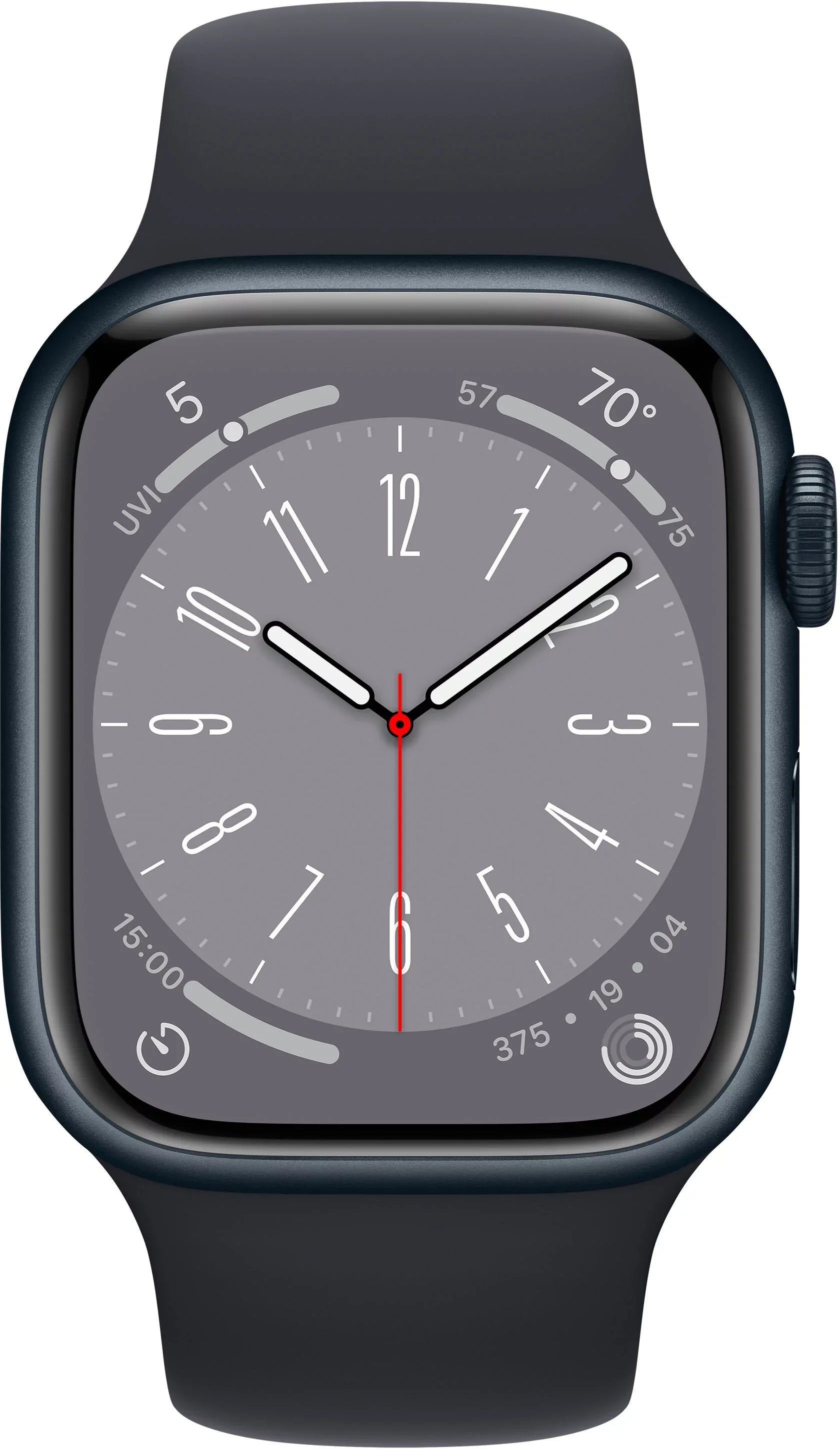 Repaired Apple Watch Gen 8 Series 8 41mm Midnight Aluminum - Midnight Sport Band MNPC3LL/A (Refurbished)