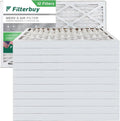 Filterbuy 20x32x2 MERV 8 Pleated HVAC AC Furnace Air Filters (12-Pack)
