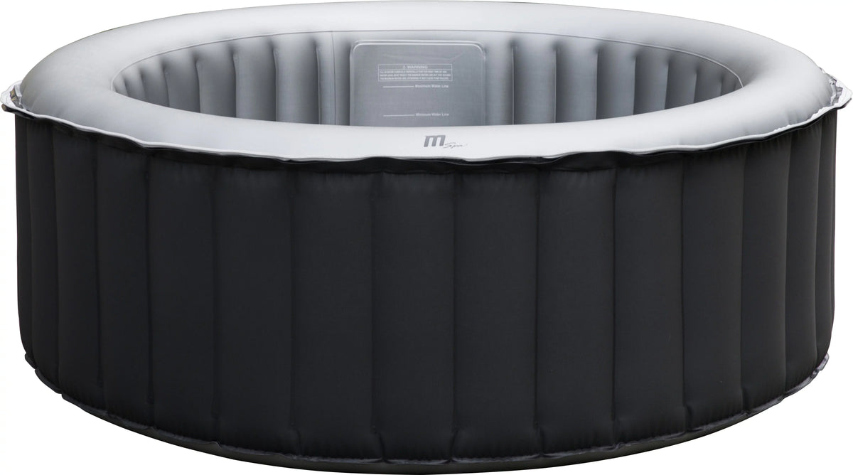 Mspa Silver Cloud, Delight Series, Inflatable Hot Tub & Spa, 118 Jets, 700w Massage Air Blower, 1350w Water Heater, One Piece Easy Install, Round, 2+2 Persons