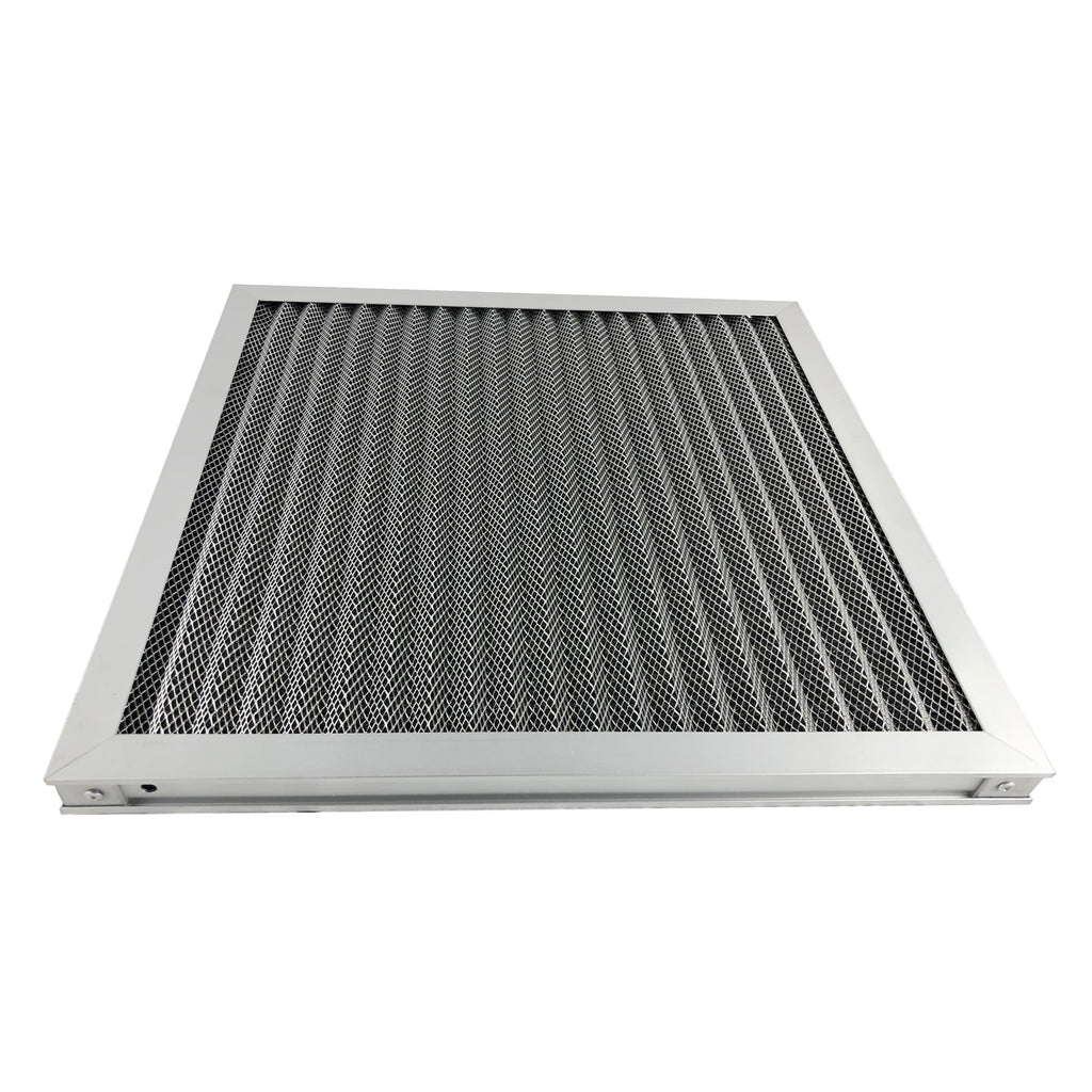 Aulnay Aluminum Electrostatic Air Filter (14" x 14" x 1"), Furnace Central AC Filter, Washable Metal HVAC Air Filter