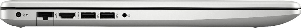 HP 2021 17.3" FHD IPS Notebook Computer 11th Microprocessor Quad Core 5-1135G7, 8GB RAM 512GB SSD, Microprocessor Iris Xe Graphics, USB-C Webcam WiFi HDMI Windows 10 S Silver+GOLDOXIS Card