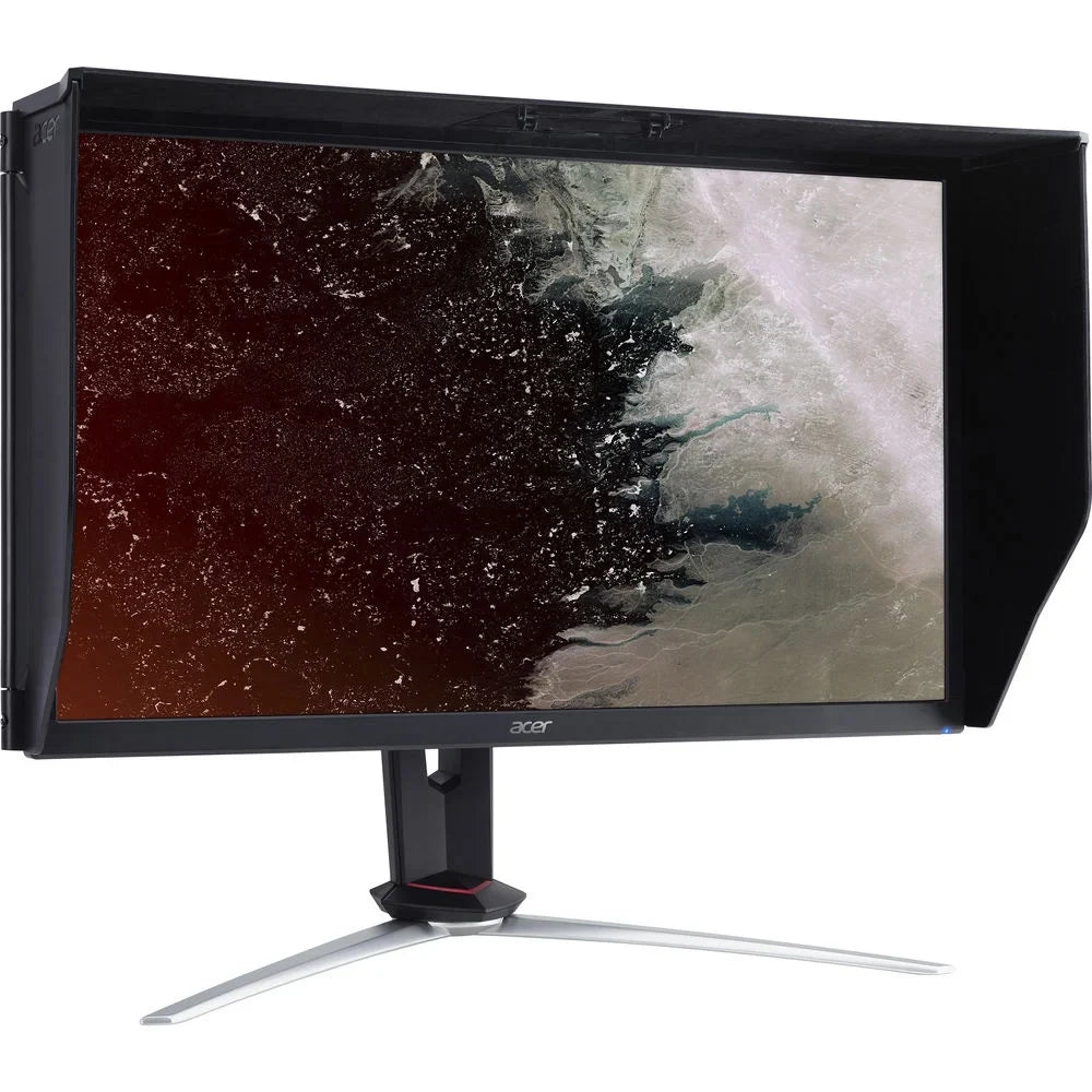 Acer Nitro XV273K Pbmiipphzx 27" UHD 3840 x 2160 IPS AMD Radeon FreeSync and NVIDIA G-SYNC Compatible Monitor, DisplayHDR400, Quantum Dot, 144Hz, 1ms, DCI-P3 , Delta E<1, Black