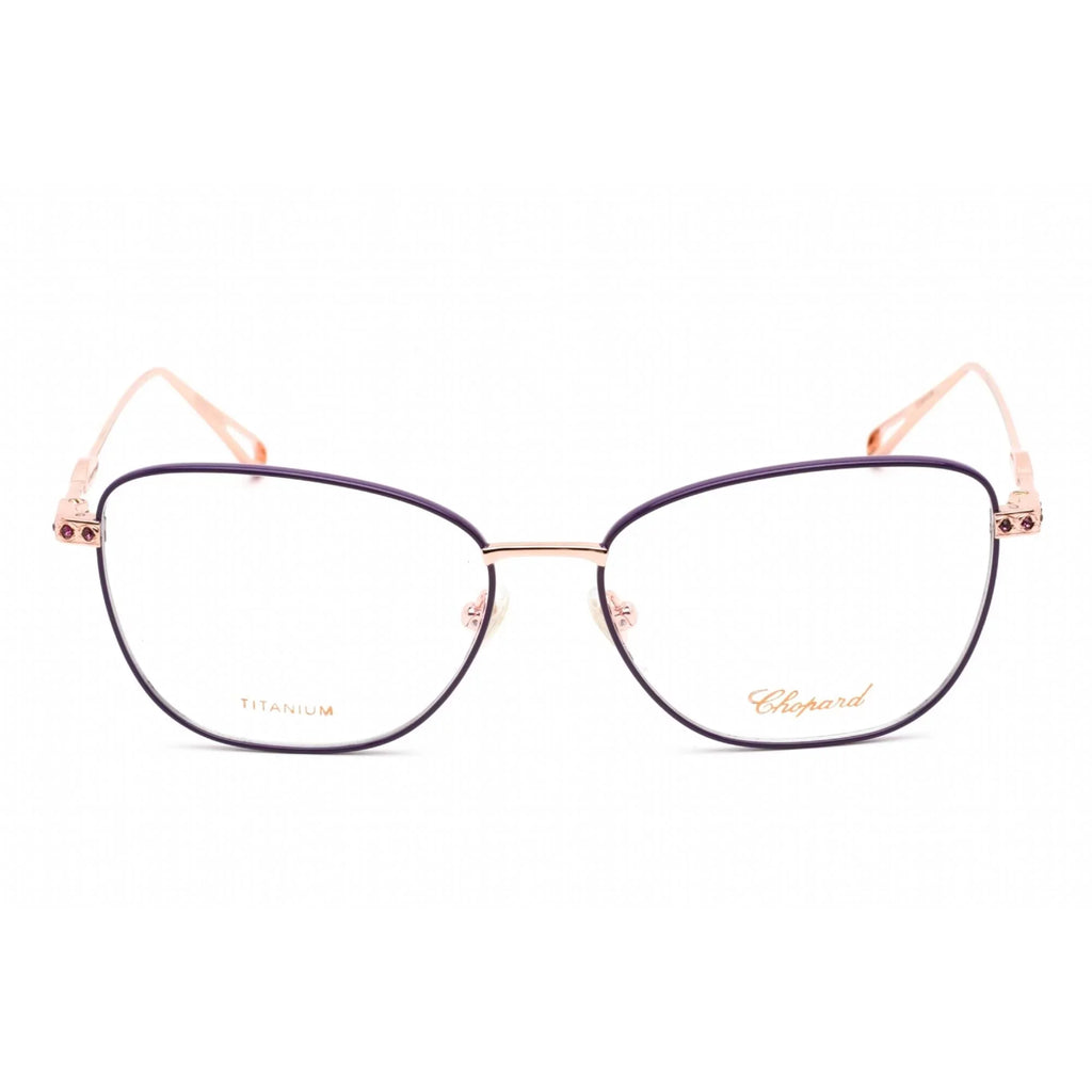 Chopard VCHD52S 08MZ Women's Shiny Copper Gold Metal Eyeglasses