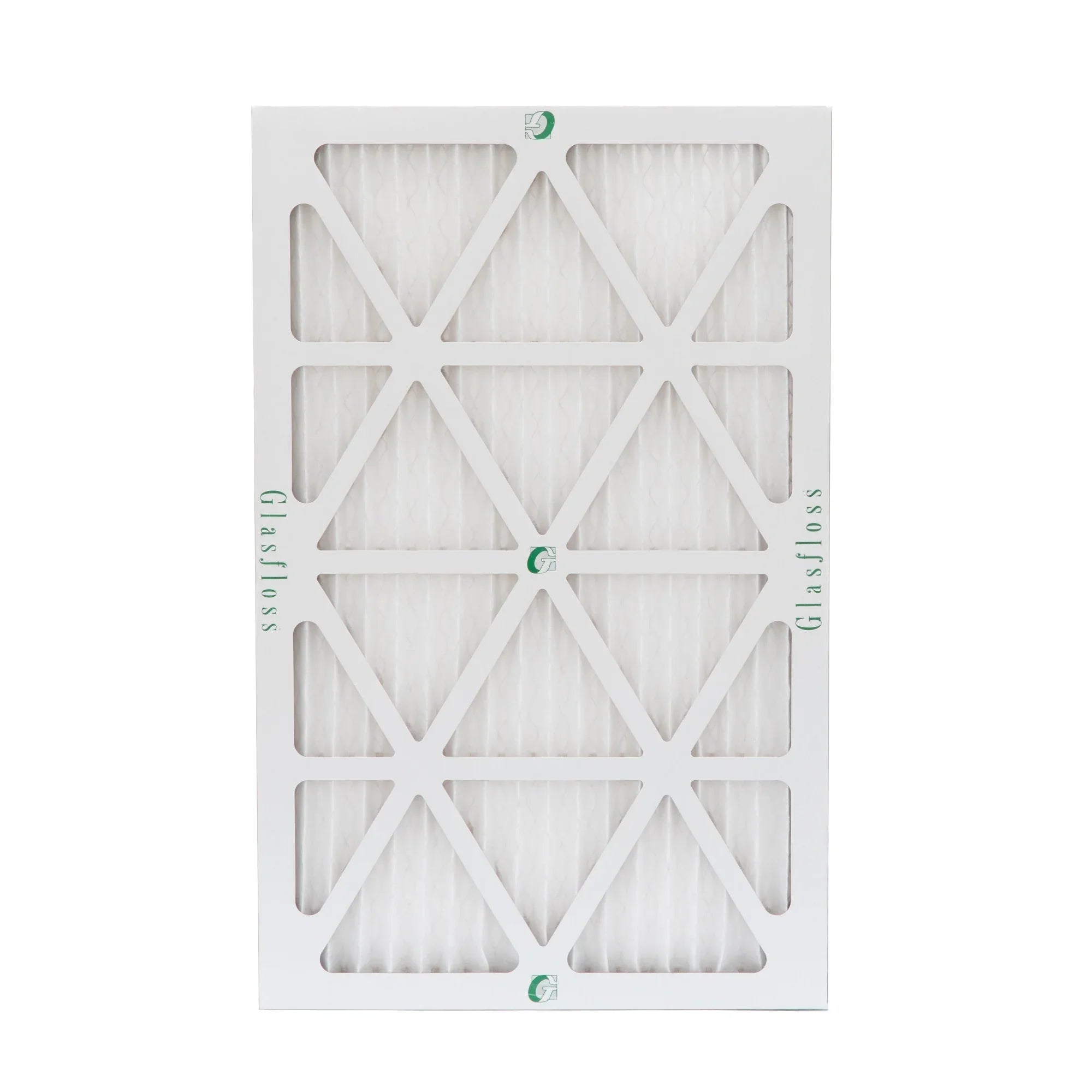 Glasfloss ZL 16x25x1 MERV 10 Pleated AC Furnace Air Filters. Box of 4. Exact Size: 15-1/2 x 24-1/2 x 7/8