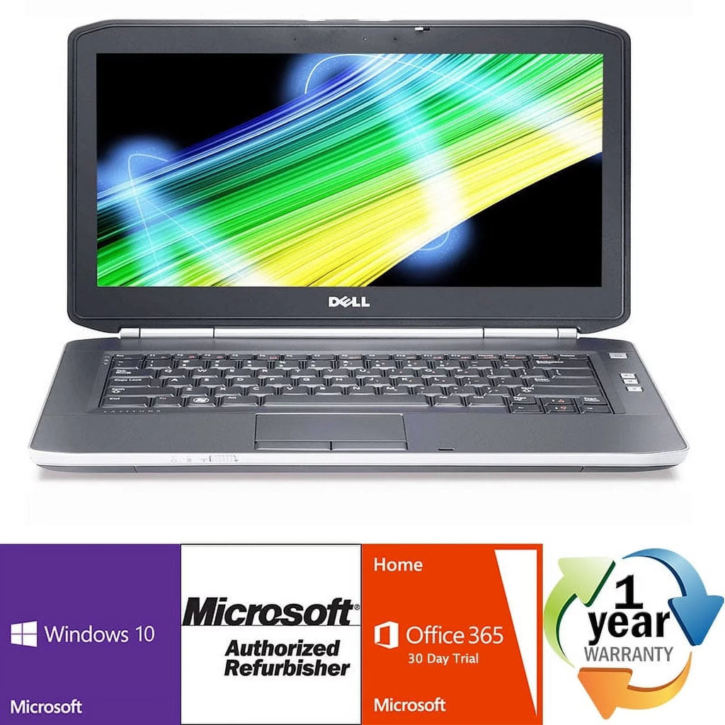 Used Dell Series E5420 i5 2.5GHz 8GB 320GB DVD Windows 10 Pro 64 Portable PC B