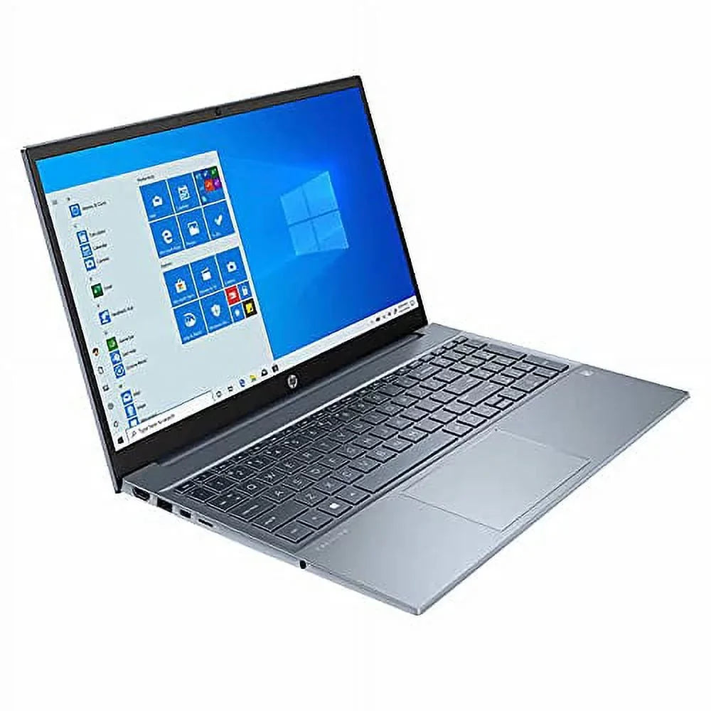 2022 HP Pavilion 15.6" FHD Touchscreen Notebook 11th Gen 4-Core Chipset i7-1195G7 16GB DDR4 512GB NVMe SSD Iris Xe Graphics HDMI Webcam WiFi-6 Bluetooth Backlit Keyboard Windows 11 Home w/ 32GB USB