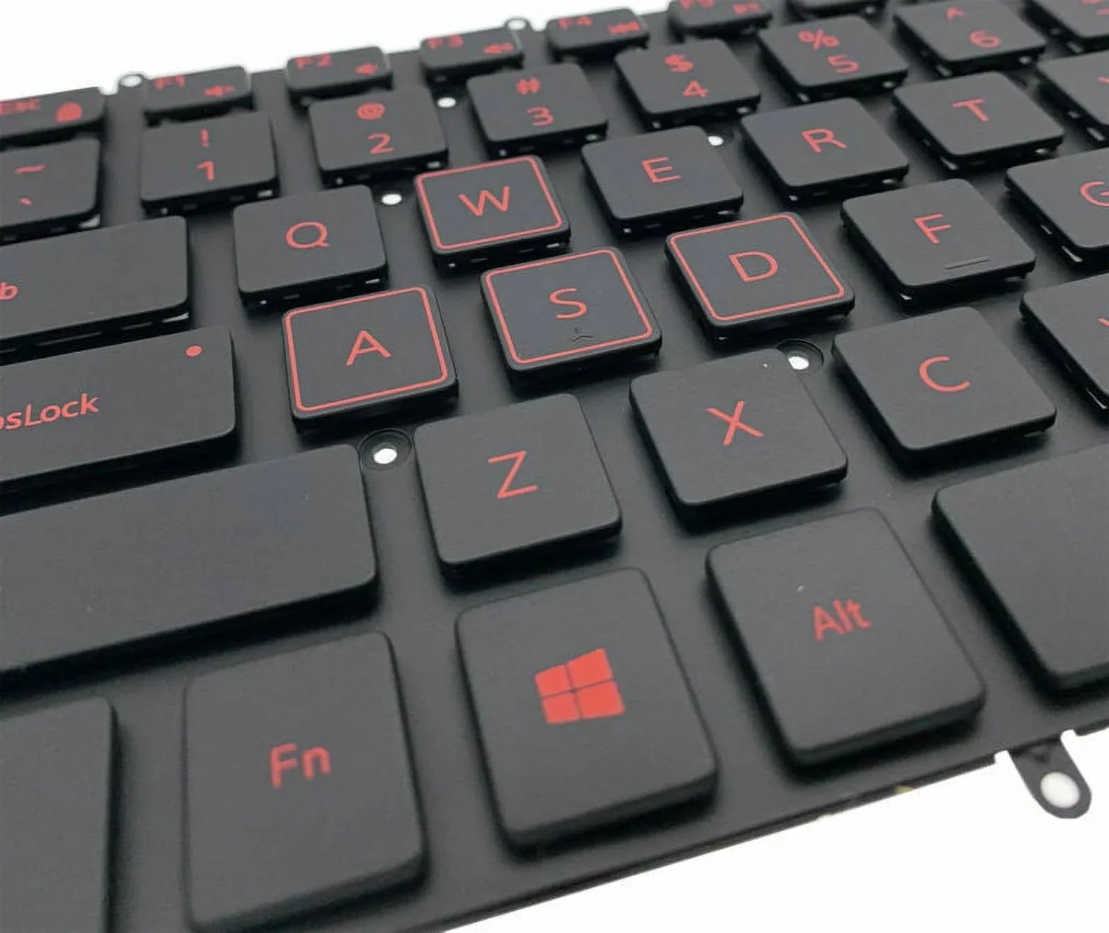For Dell Gaming G3-3579 3779 G5 15 5587 15-5587 Keyboard Backlit Red Characters