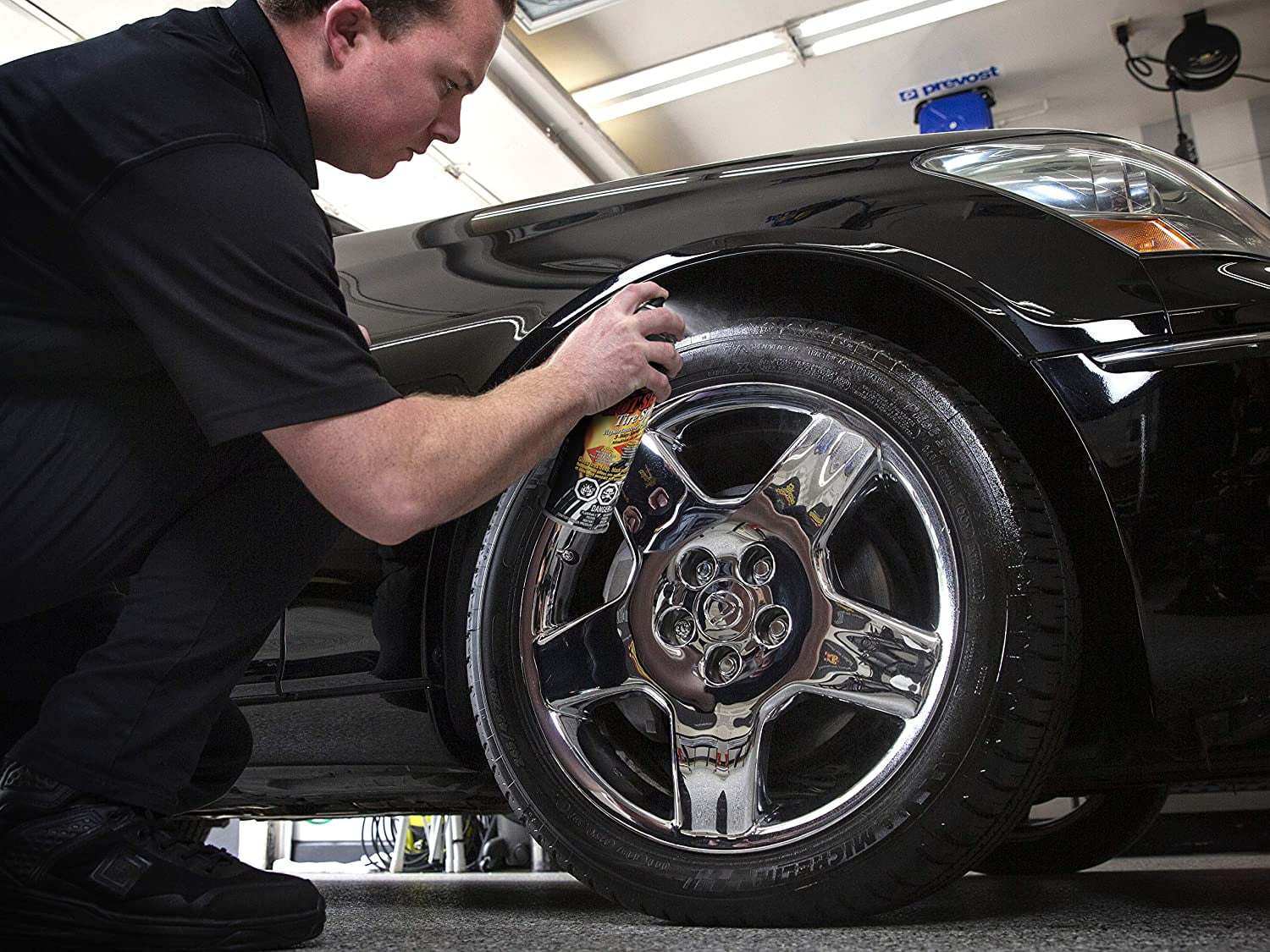 Meguiar's G13815 Hot Shine High Gloss Tire Coating - 15 Oz Spray Can 3