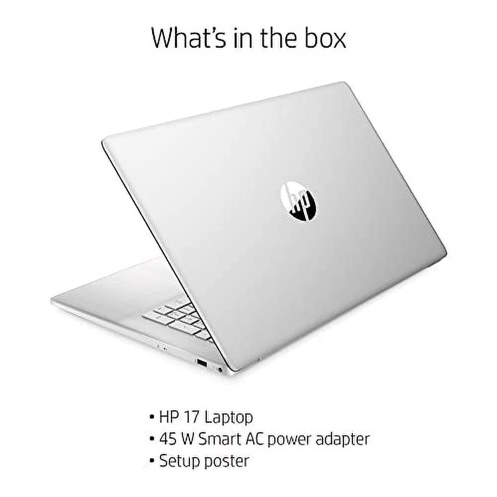 2022 HP High Performance Business Notebook - 17.3inch FHD IPS - Chipset i5-1135G7 4-Core - Iris Xe Graphics - 16GB DDR4 - 1TB SSD Silver 16GB RAM | 1TB SSD 17-CN0000 17-CN0000