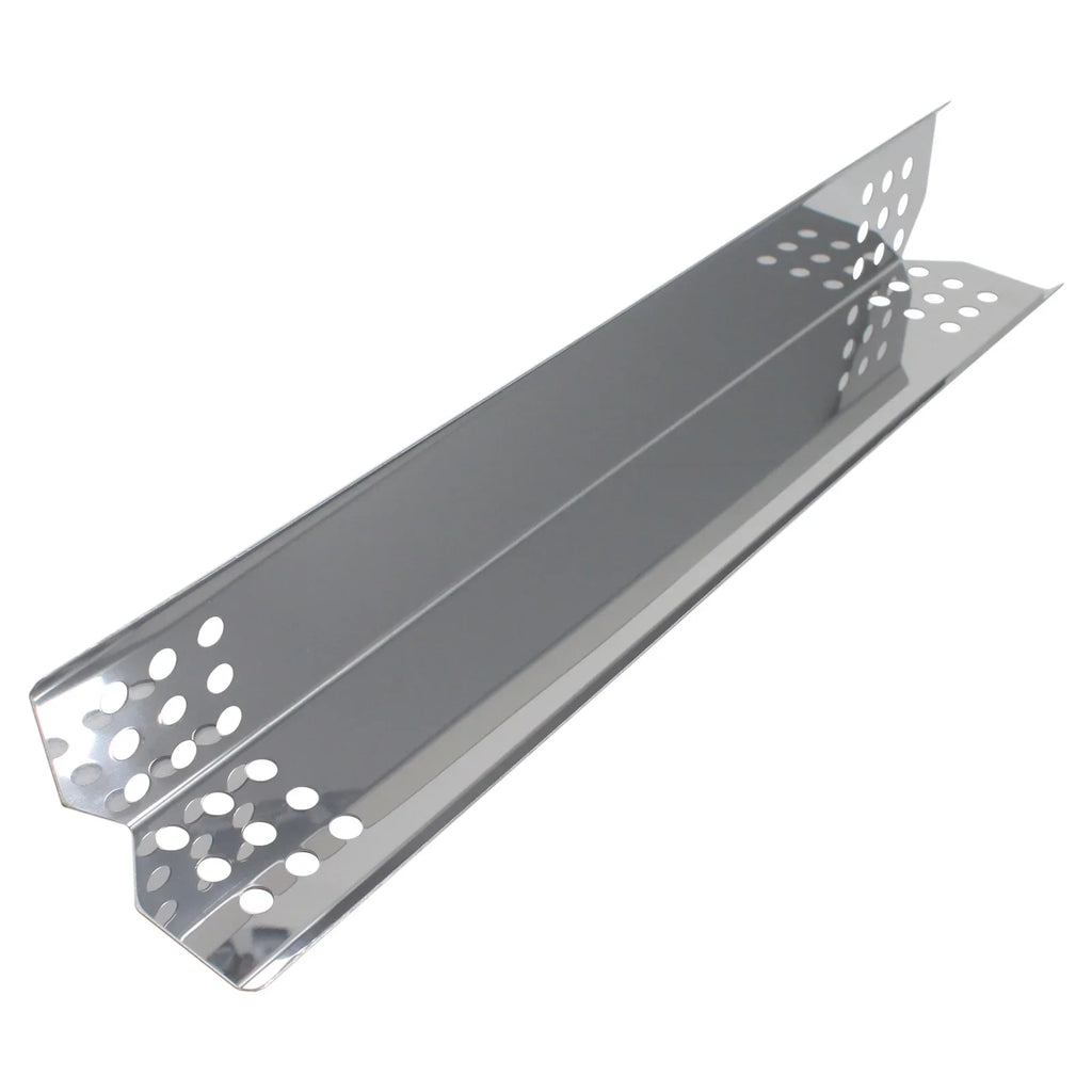 3-Pack BBQ Grill Heat Shield Plate Tent Replacement Parts for Nexgrill 720-0745 - Compatible Barbeque Stainless Steel Flame Tamer, Guard, Deflector, Flavorizer Bar, Vaporizer Bar, Burner Cover 16 1/8"