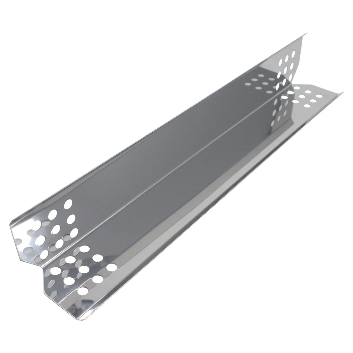 3-Pack BBQ Grill Heat Shield Plate Tent Replacement Parts for Nexgrill 720-0745 - Compatible Barbeque Stainless Steel Flame Tamer, Guard, Deflector, Flavorizer Bar, Vaporizer Bar, Burner Cover 16 1/8"