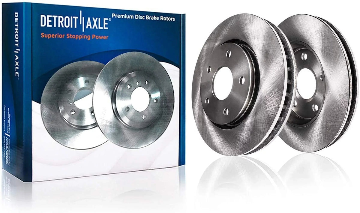 Detroit Axle - Brake Kit for 2011 2012 2013 2014 2015 Hyundai Sonata Kia Optima Disc Brake Rotors and Ceramic Brakes Pads Front & Rear Replacement, Brakes and Rotors