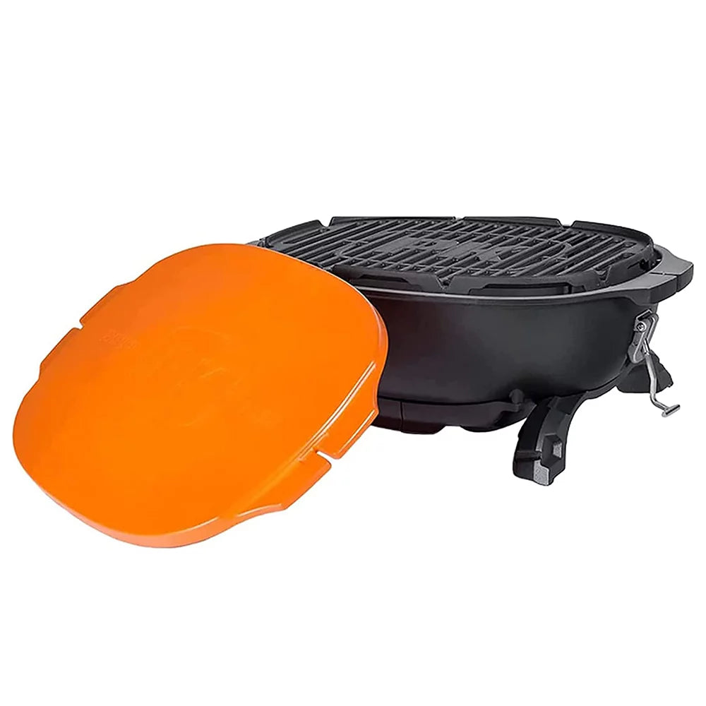 PK Grills 17 in. PKGO Hibachi Charcoal Grill Orange