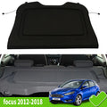 Fit Ford Focus 2012 2013 2014 2015 2016 2017 2018 Cargo Cover for Ford Focus 2012-2018 Hatchback Sedan Accessory Black Non-retractable Rear Trunk Parcle Shelf Board Shield Cover