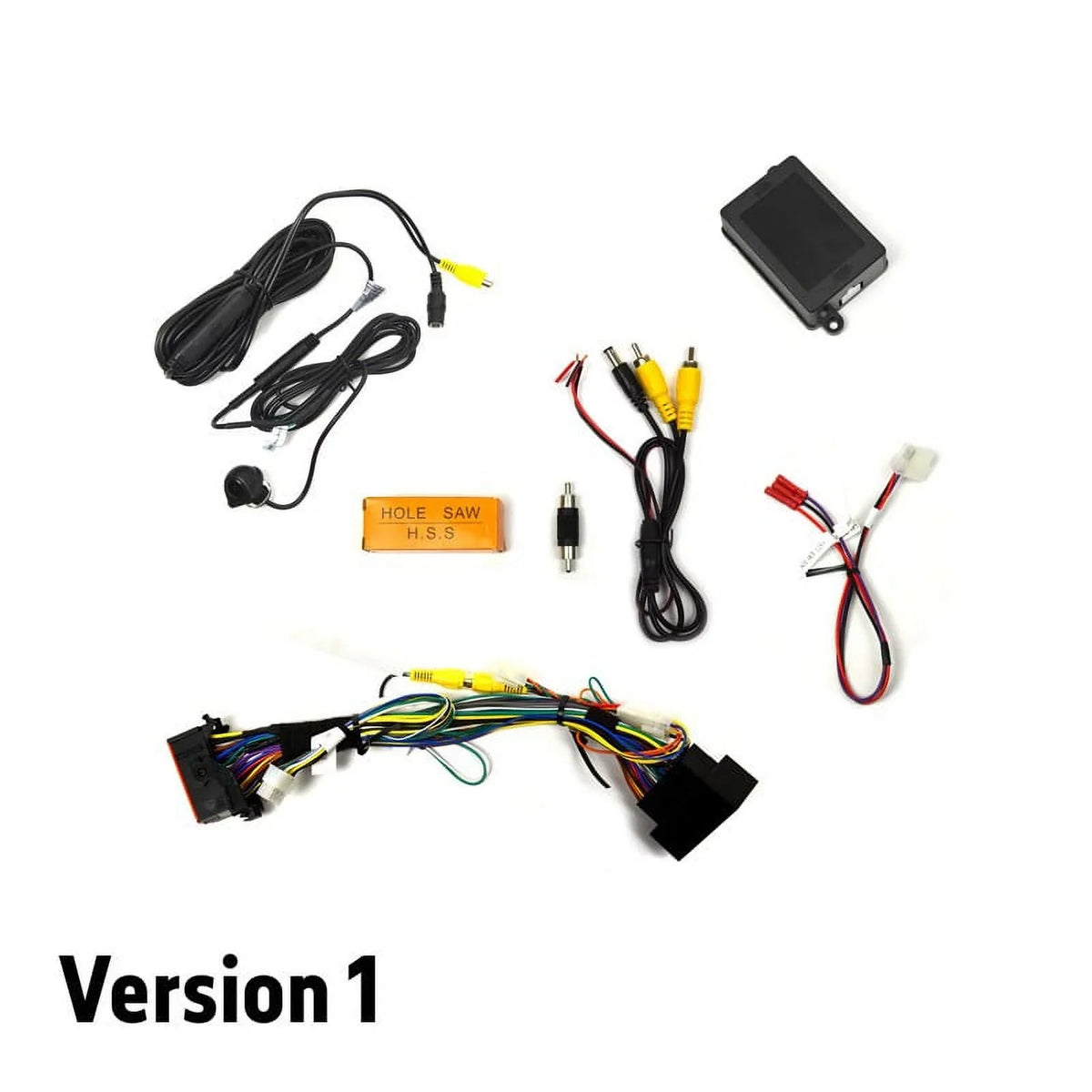BRANDMOTION 9002-7733 CHRYSLER/DODGE/JEEP REAR VISION SYSTEM B FOR FACTORY Panel RADIOS W/ PARKLINES