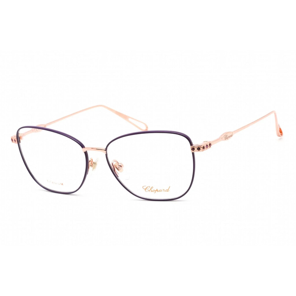 Chopard VCHD52S 08MZ Women's Shiny Copper Gold Metal Eyeglasses