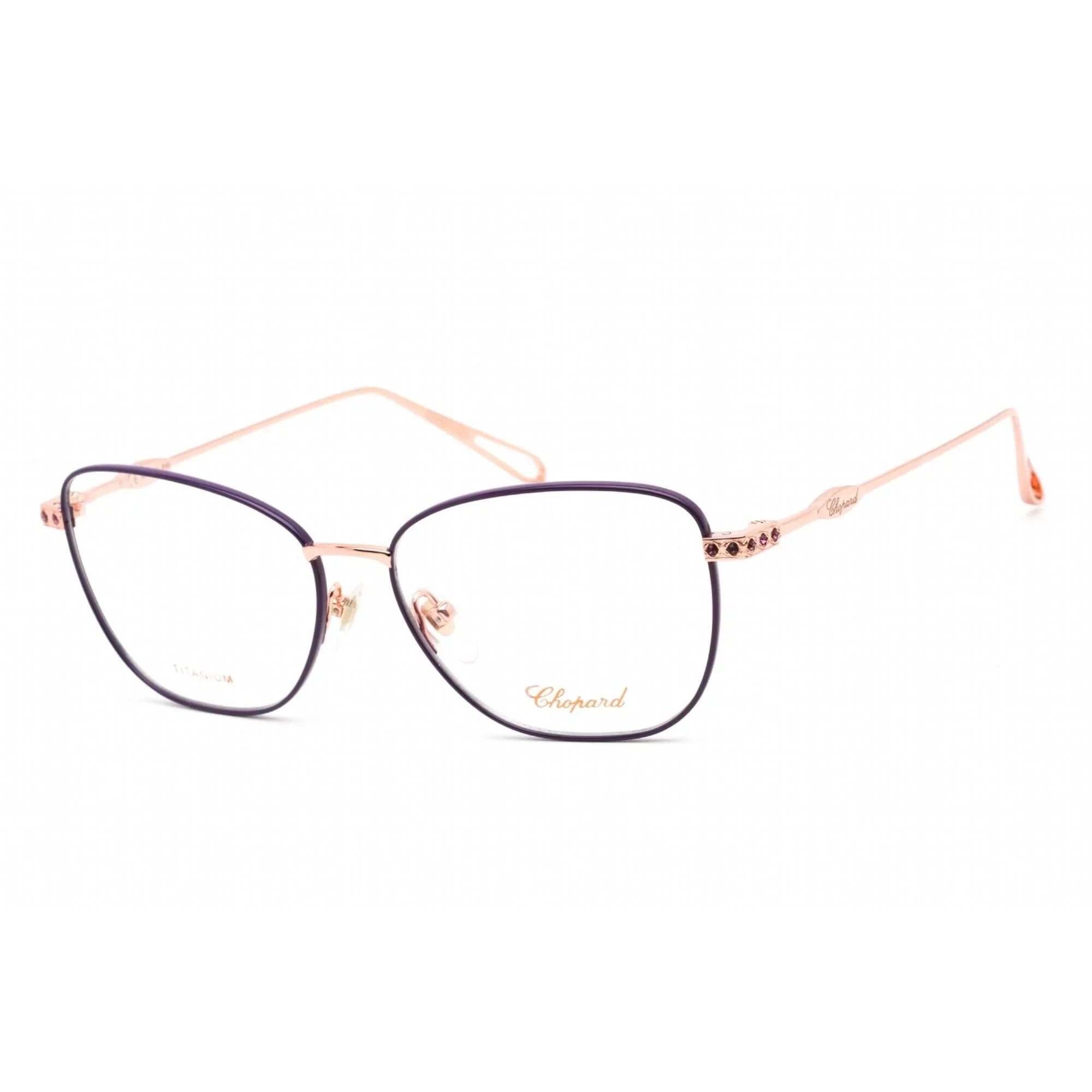Chopard VCHD52S 08MZ Women's Shiny Copper Gold Metal Eyeglasses