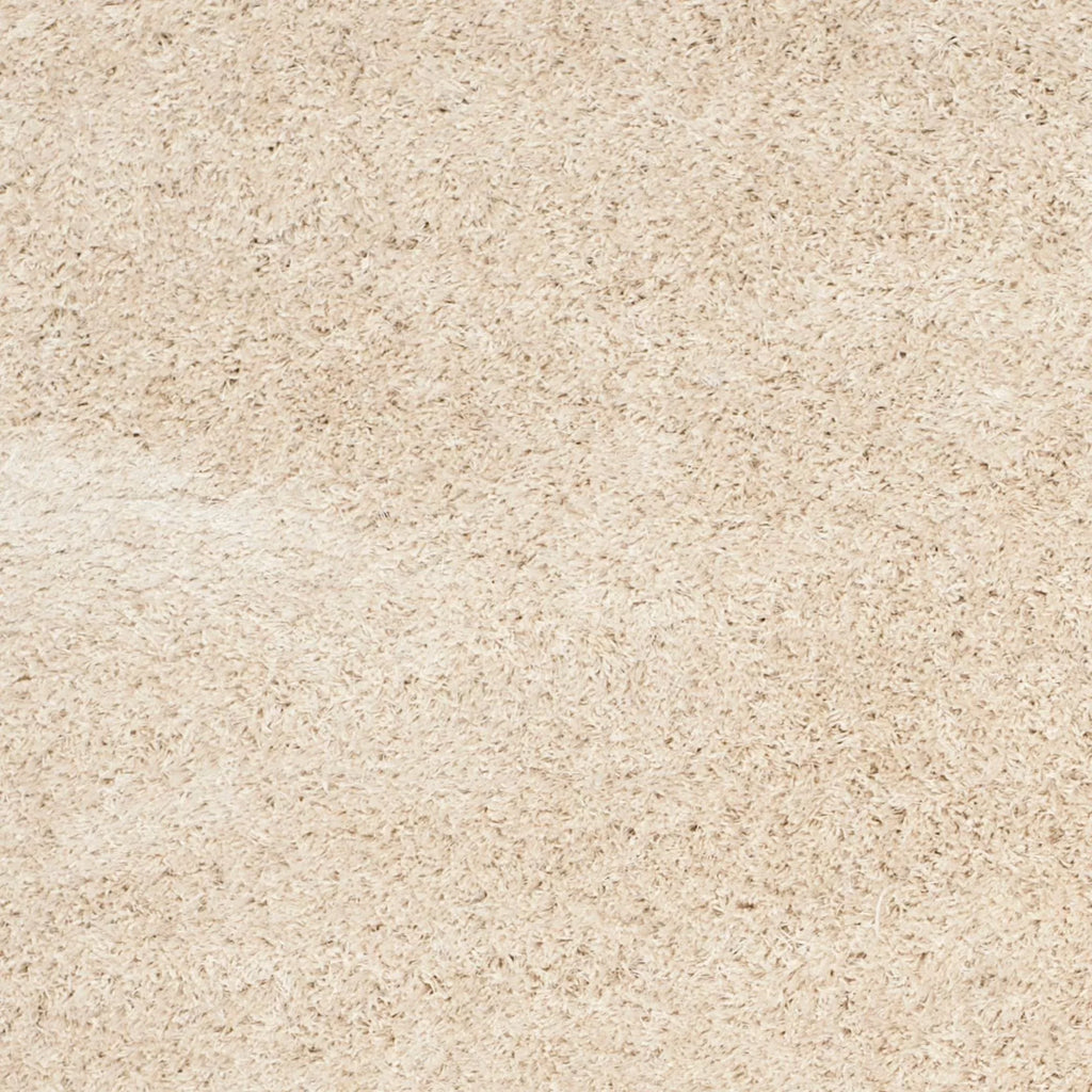 SAFAVIEH Charlotte Solid Plush Shag Area Rug, Ivory, 8' x 10'