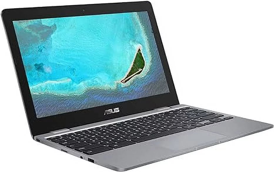 Pre-Owned ASUS Chromebook 11.6" HD N3350 4GB 32GB CX22NA-211 - GREY (Refurbished: Good)