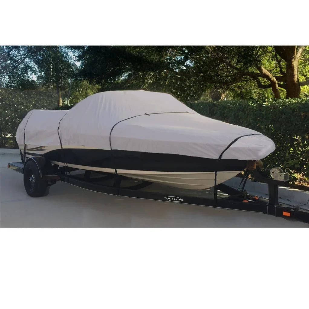 BOAT COVER Compatible for M.F.G THRIFTY GYPSY 16 I/O 1977 STORAGE, TRAVEL, LIFT