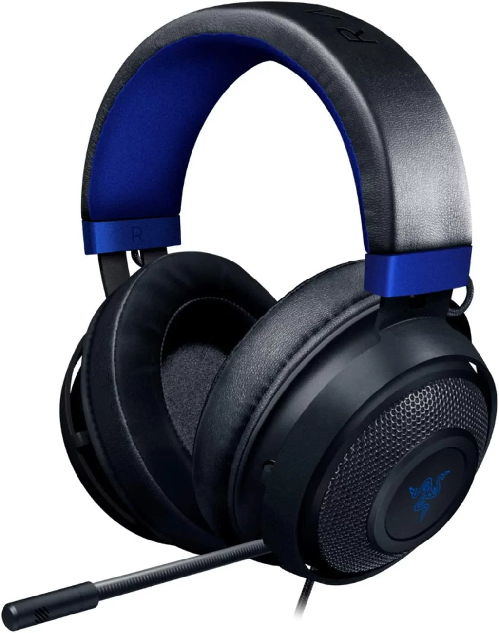 used Razer Kraken Gaming Headset: Lightweight Aluminum Frame, Retractable Noise Isolating Microphone, for PC, PS4, PS5, Switch, Xbox One, Xbox Series X & S, Mobile, 3.5 mm Audio Jack