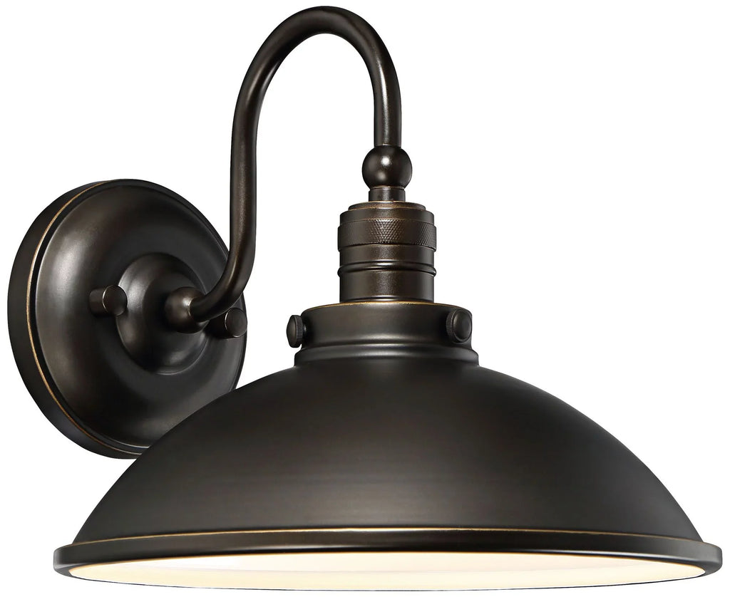 Minka Lavery Baytree Lane LED 9 3/4"H Oiled Bronze Outdoor Wall Light
