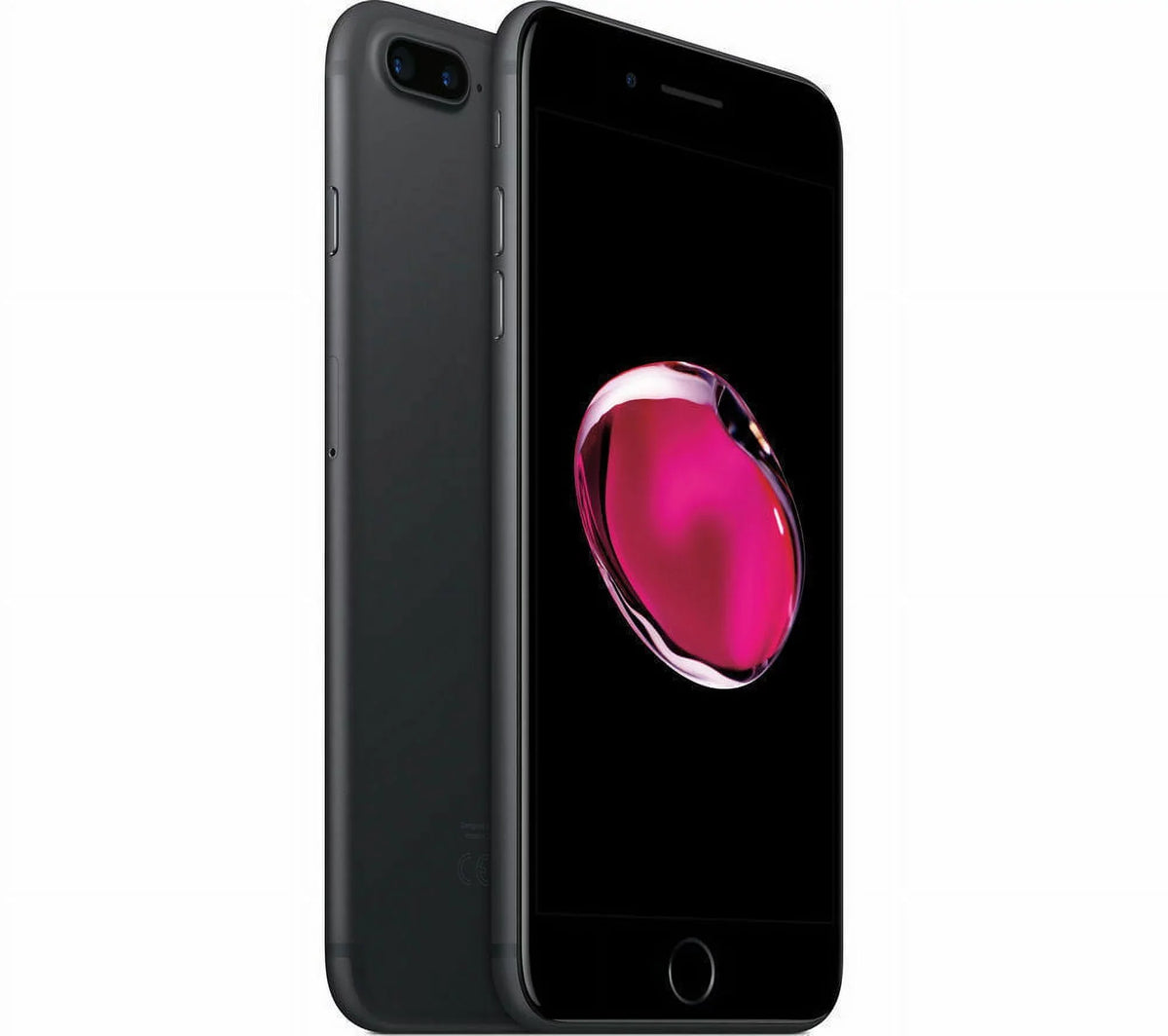 Pre-Owned Apple iPhone 7 Plus A1784 256GB Matte Black GSM Unlocked (AT&T/T-Mobile Compatible) 5.5" Smartphone (Refurbished: Fair)