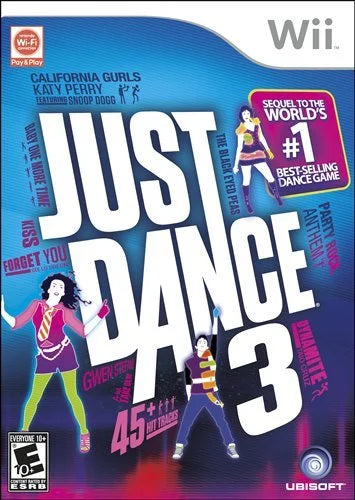 Renewed Black Nintendo Wii Console with Just Dance 3 Motion Plus (Refurbished)